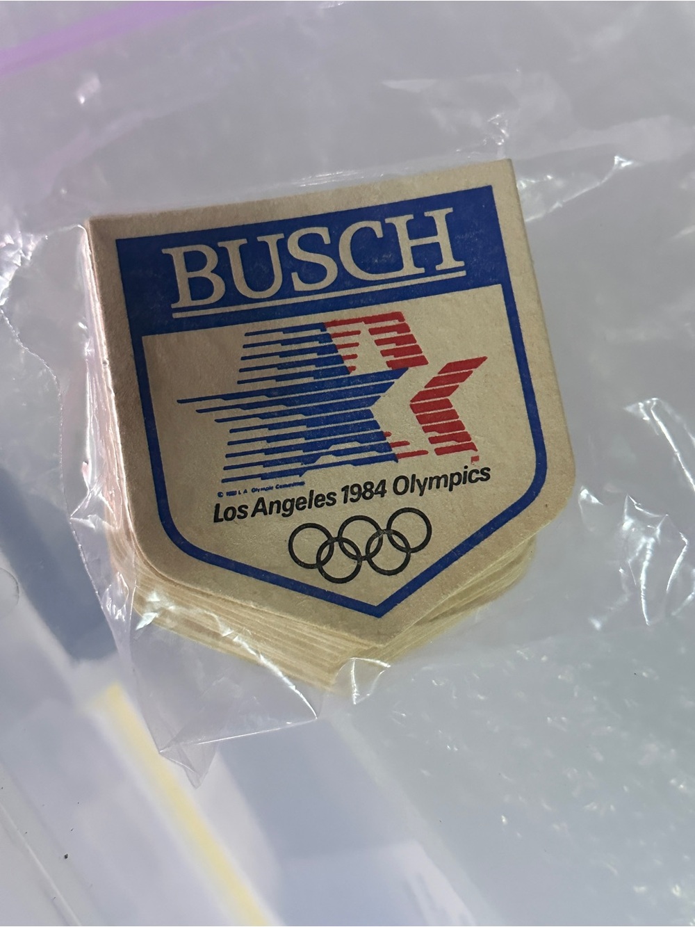 21 Vintage Coasters Busch Los Angeles 1984 Olympics